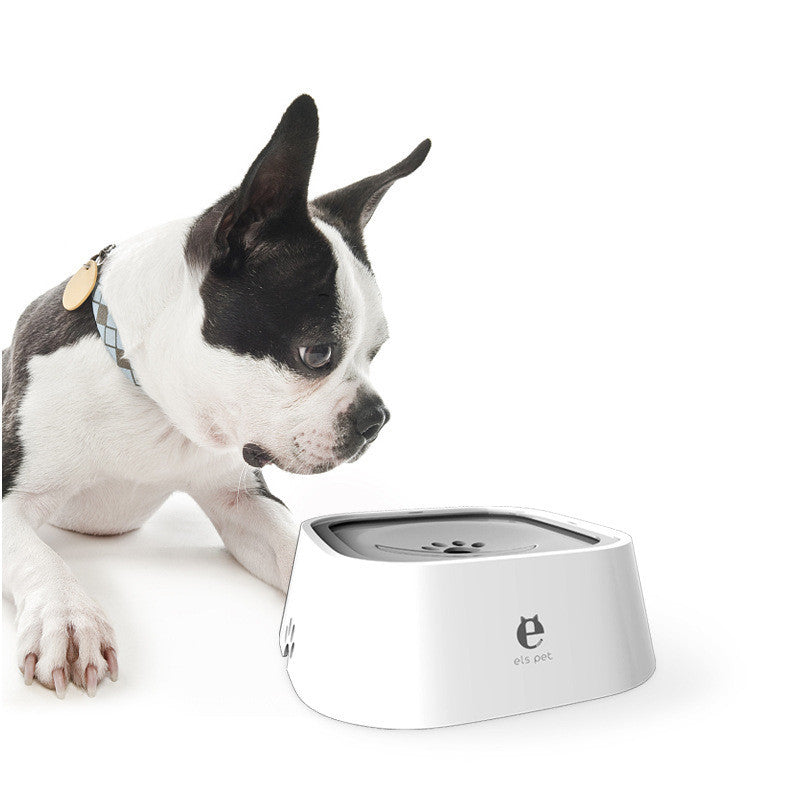 Tailtwig 1.5L Dog Water Bowl – Floating Anti-Spill Feeder & Slow Drinking Dispenser